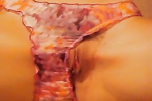 Fucking my wife's snatch throughout the aperture in her hose