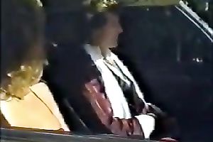 Nasty retro blond allows a stud to spank her butt