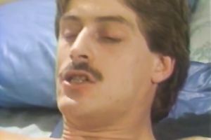 Horny and smutty dark brown with nice tits rides a toolbox