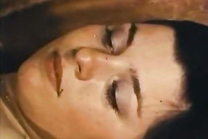 Raven head bawdy lassie swallows monstrous shlong but not unfathomable mouth