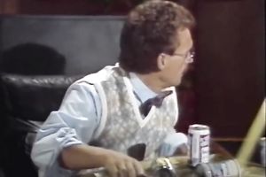 Blonde haired perverted bitch sucks and jumps on a large cock