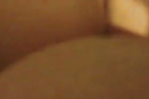 My big-assed horny white wife enjoys anal from behind sex in homemade clip