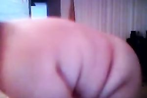 Trashy big beautiful woman floozy likes playing with her massive saggy billibongs