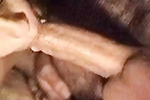 Horny dark brown drives me insane with a deepthroat oral-job