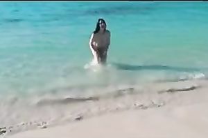 l My super juggy ex-girlfriend sexy sex episode from the beach
