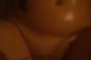 Lubricated sexy white girlfriend drilled hard on POV scene