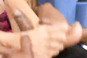 Hot brunette hair mommy with well stacked body copulates a dark fellow