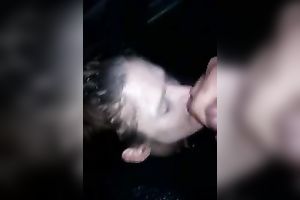 My jism addicted GF wishes a new load of cum on her lustful face