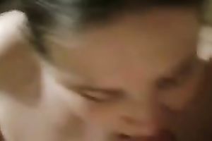 Chunky doxy is engulfing my wet dong with great excitement