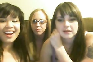 These exceedingly sexually excited cam temptress are showing off their boobies