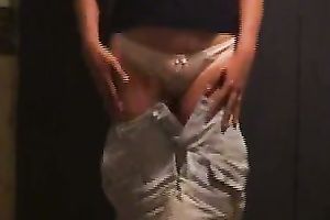 My wifey disrobes and shows her natural whoppers and cunt for the web camera