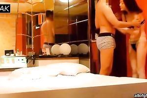 My sizzling Asian sweetheart teases me by her glamorous body