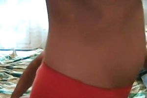 Lewd Bulgarian nympho rides her fuck buddy's dong in cowgirl position