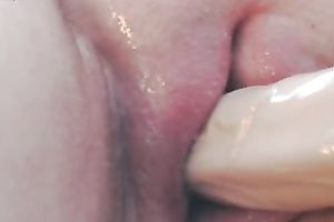 Beautiful soaked white slit looks like a Belgian waffle with syrup