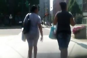 Hidden camera video with the most amazing ass in the world