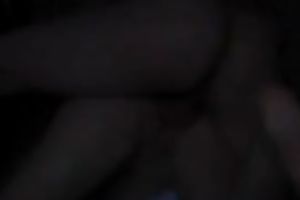 Nice butt and vagina of Portugal doxy screwed at night by big weenie