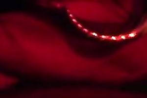 Filthy woman rubs and infers fucks her own pussy and play with her love bubbles