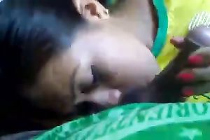 Cute Indian babe whom I knew sucks weenie of my ally