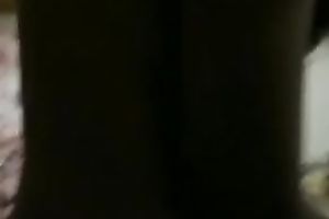 Chubby Indian coed shows me off her round butt in her room