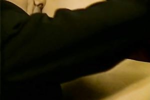 Kinky and smutty blondie with hawt body sucks the pecker