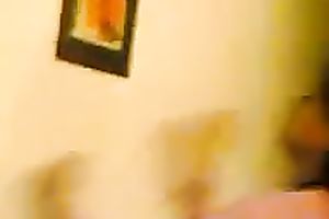 Barely legal Desi hooker puts on her clothing after fine sex in hotel