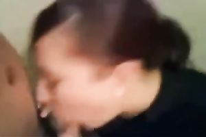 My fascinating ally shows her precious oral job skills to me