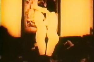 Blonde and brunette hair suck one subrigid ramrod retro sex movie