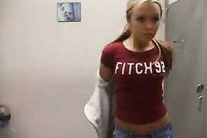 Beautiful college skanky playgirl shows off her body on web camera