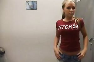Beautiful college skanky playgirl shows off her body on web camera