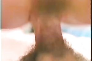 Sexy dark brown stud drills the fur pie of blond doxy in mish style