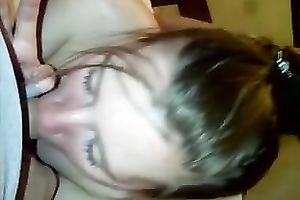 Blond doxy sucks my prick and takes it in her sexy snatch