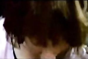 My older dark brown slutty wife gives me admirable irrumation on POV sex clip
