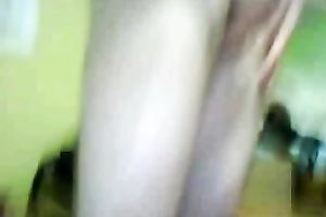 My insanely kinky girlfriend sucks my knob in front of the web camera