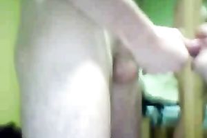 My insanely kinky girlfriend sucks my knob in front of the web camera