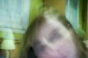 My insanely kinky girlfriend sucks my knob in front of the web camera