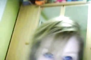 My insanely kinky girlfriend sucks my knob in front of the web camera