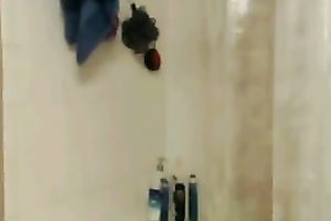 My PAWG sexy girlfriend in the shower teasing me with self made clip