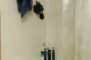 My PAWG sexy girlfriend in the shower teasing me with self made clip