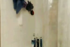 My PAWG sexy girlfriend in the shower teasing me with self made clip