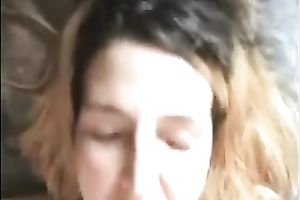 My busty preggo cheating wife makes me eat and fuck her cookie