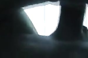 Exquisite sex with skanky bimbo in the solarium on POV tape