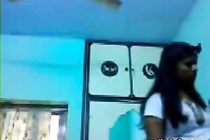 Thirsty butt dude suckles nipples of his impressive Indian GF