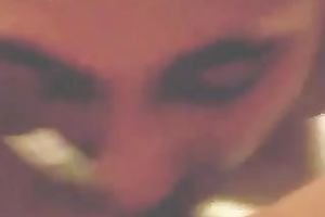 Sweet European gal sucks my penis and welcomes it in her vag