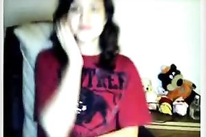 This enchantingly hawt legal age teenager likes showing off her wazoo