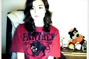 This enchantingly hawt legal age teenager likes showing off her wazoo