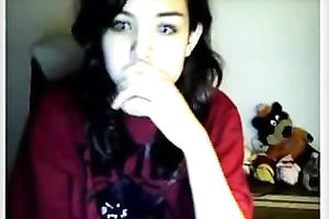 This enchantingly hawt legal age teenager likes showing off her wazoo