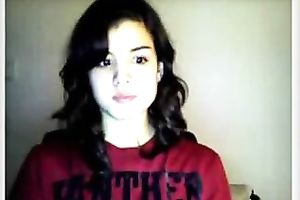 This enchantingly hawt legal age teenager likes showing off her wazoo