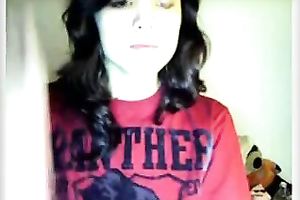 This enchantingly hawt legal age teenager likes showing off her wazoo