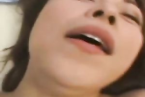 My Asian GF cant aid but groan whilst riding my stone hard penis