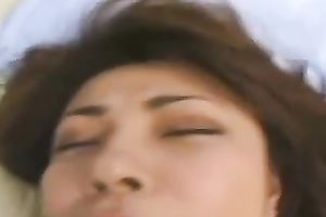 My Asian GF cant aid but groan whilst riding my stone hard penis